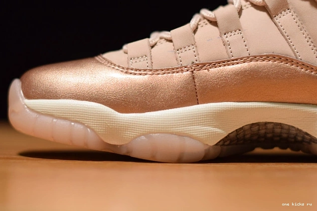 Cheap GS Air Jordan AH7860-105 Gold Rose Low 11 0812
